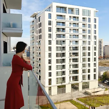 公寓 Blonde I One Bedroom I One Cotroceni Park 布加勒斯特